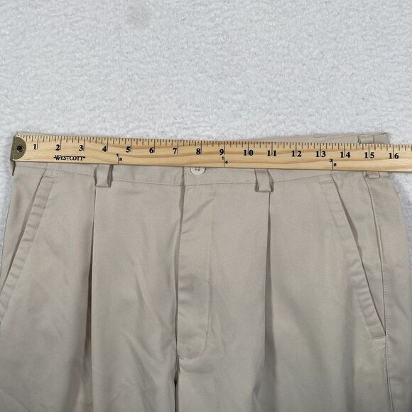Nike Golf Pants Mens 32x30 Beige Dri-Fit Performance Standard Chino Khaki Active - Picture 8 of 12